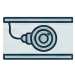 Digital camera icon for video sewer line inspections